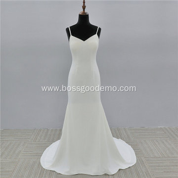 custom made satin sweetheart elegant african style bridal mermaid organza wedding gown